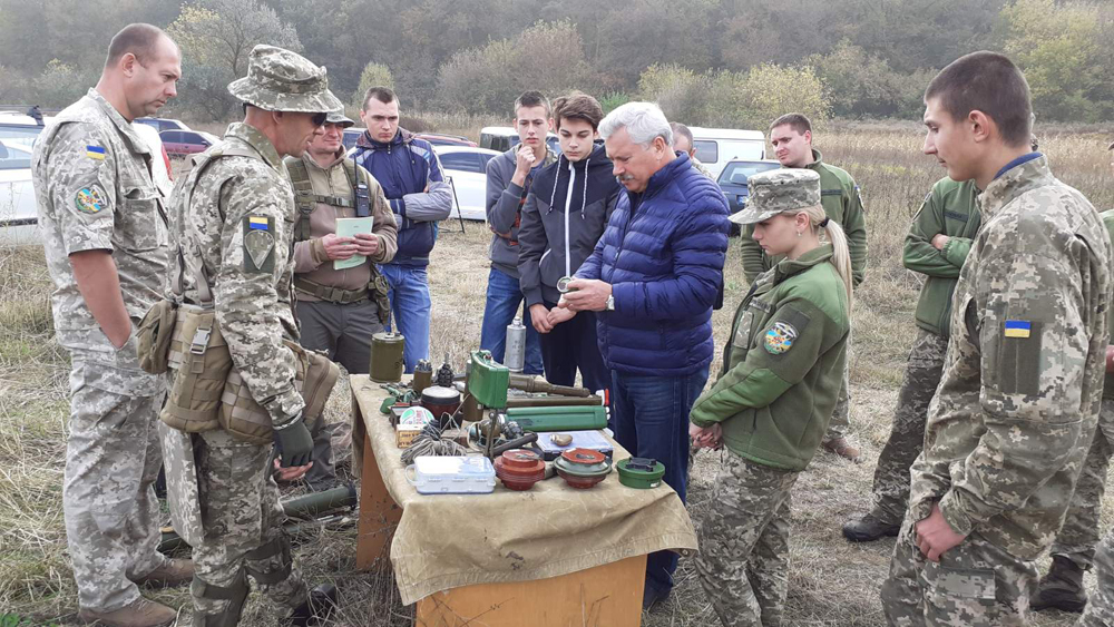 На Лубенщині провели день бійця територіальної оборони