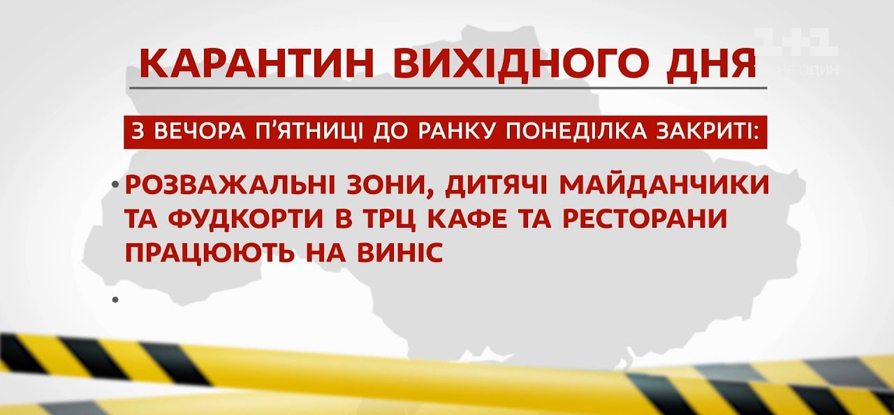 Увага! Карантин вихідного дня!