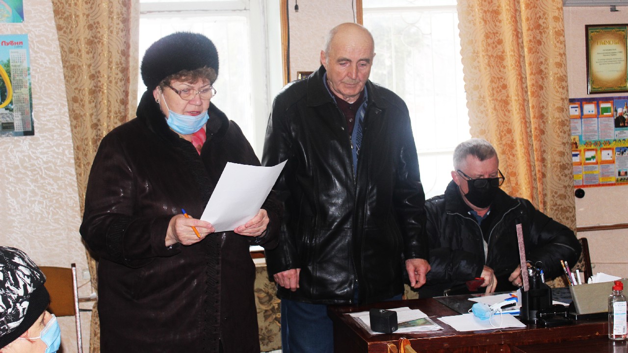 Звітували у ГО  "Ветеранів та інвалідів м.Лубни "Союз Чорнобиль України"