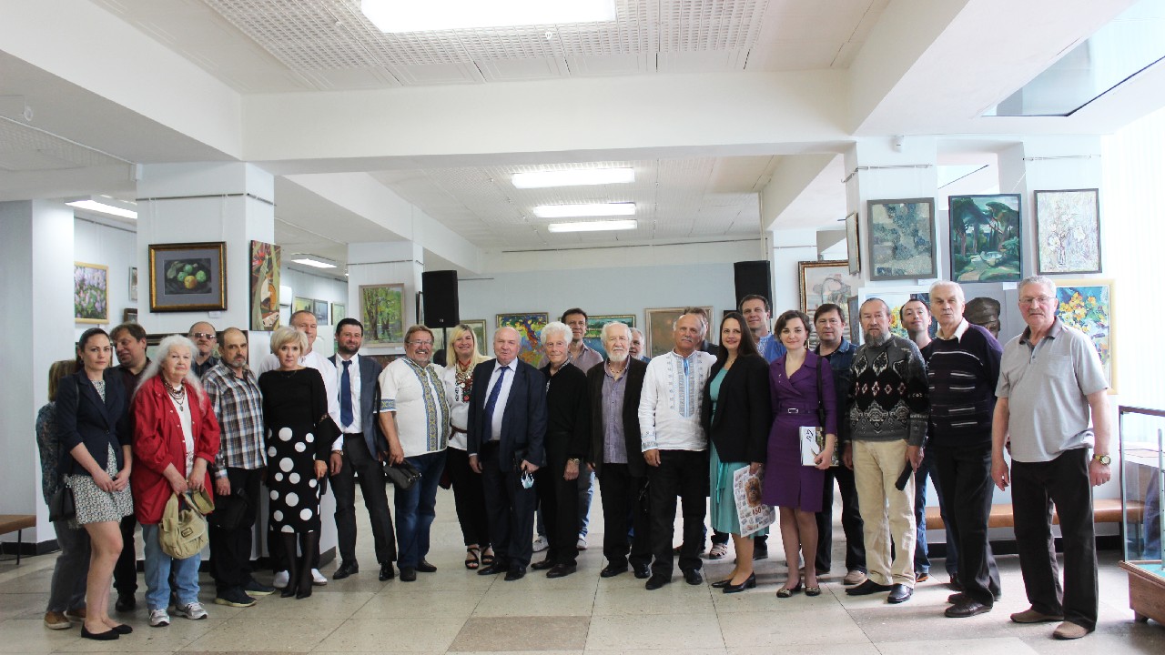 Урочисте відкриття IX Всеукраїнської виставки «Лубенська художня весна - 2021»