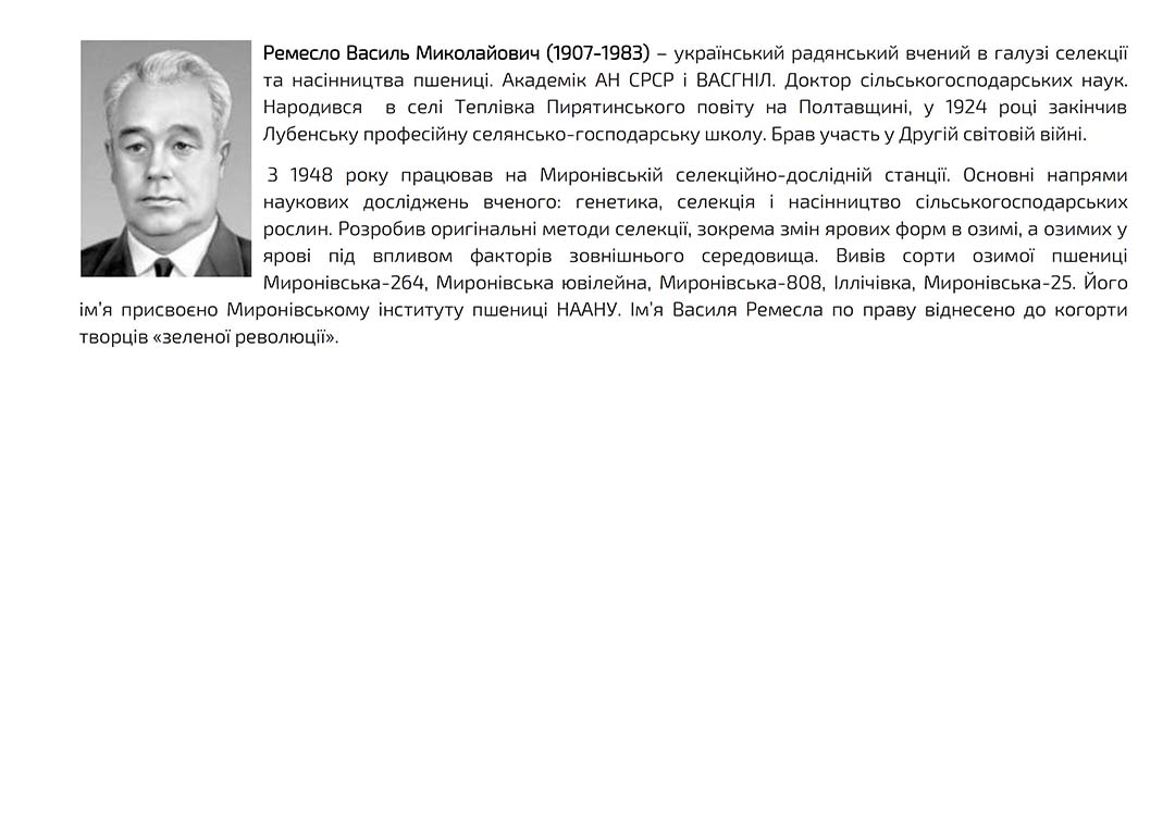 remeslo vasyl mykolaiovych
