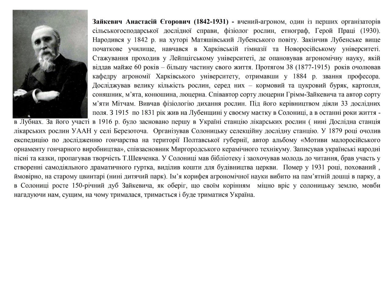 zaikevych anastasii